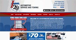 Desktop Screenshot of i29tire.com